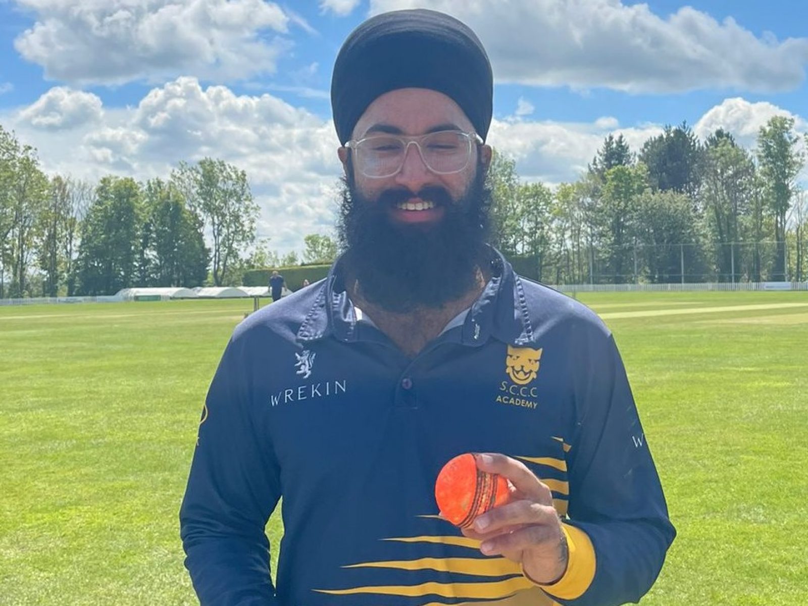 Gursimrat Singh took seven wickets for Shropshire Academy