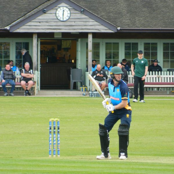 Joe Johnson batting for Shropshire