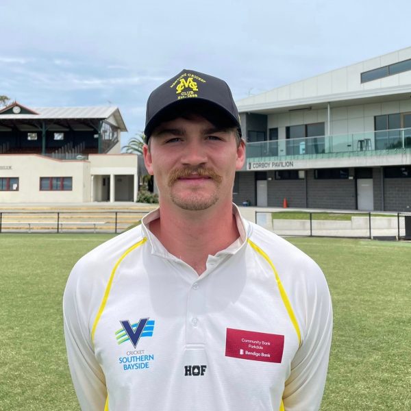 Lewis Evans at Mentone Cricket Club