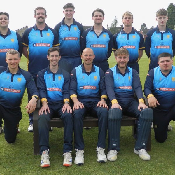 Shropshire CCC team before playing Cumbria at Bridgnorth