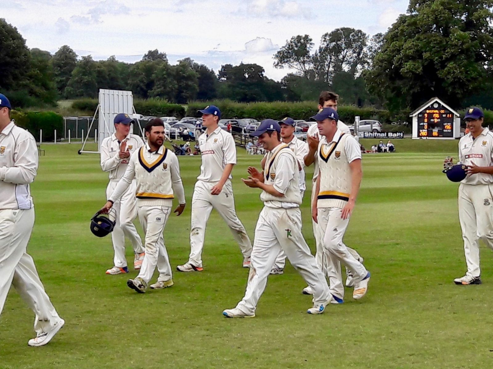 Steve-Leach-leads-Shropshire-off-after-bowling-out-Oxfordshire-for-196-at-Shifnal-2
