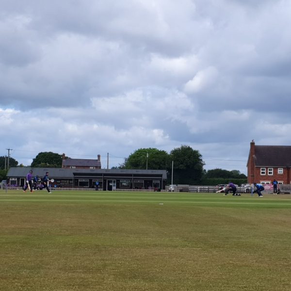 Wem CC looking towards the pavilion